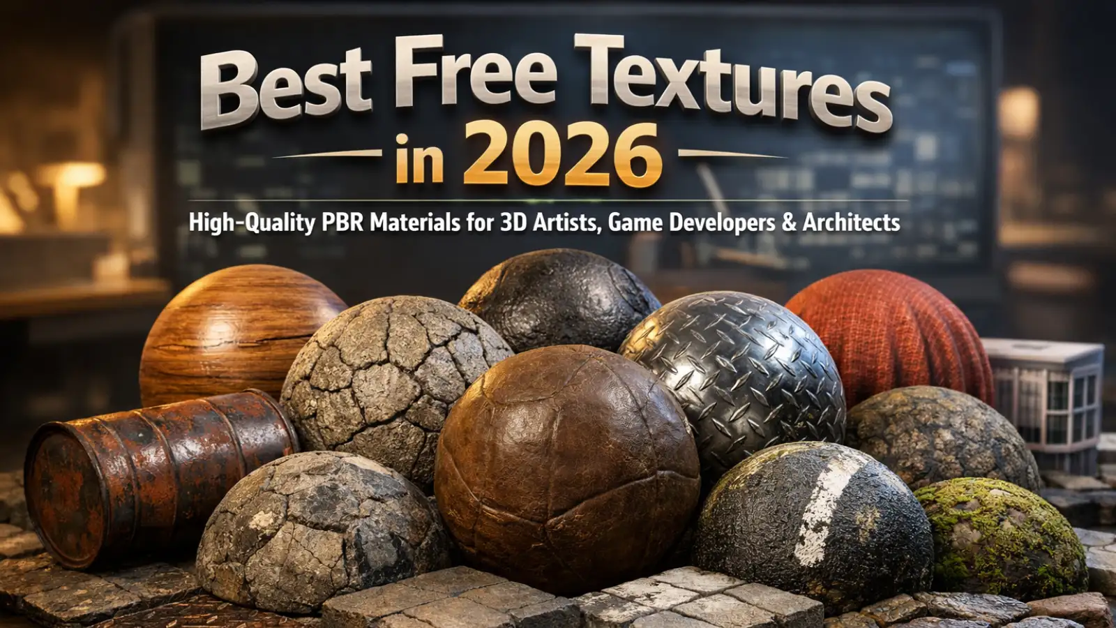 Best Free Textures in 2026 – High-Quality PBR Materials